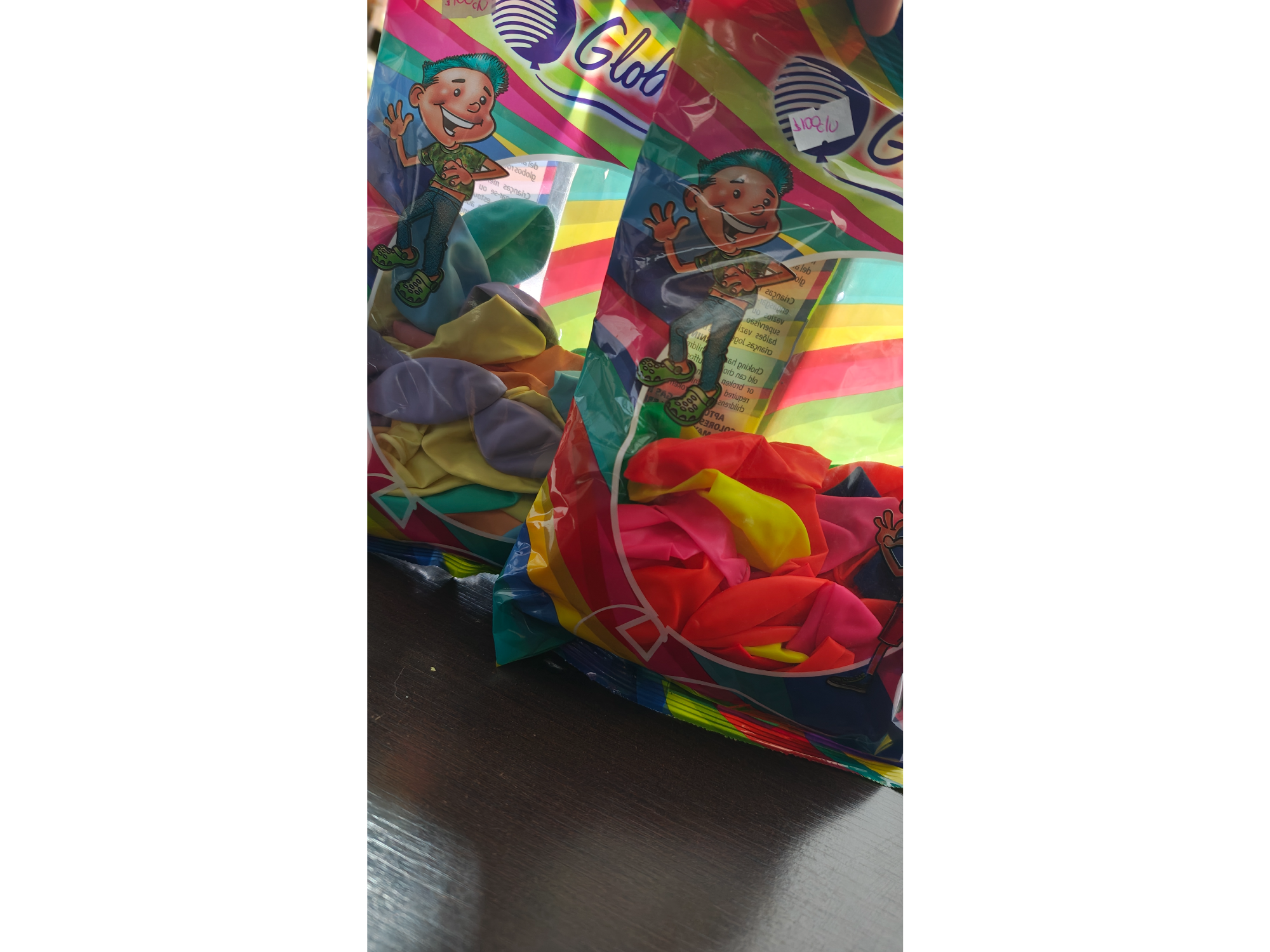 Globos globolandia x unidad