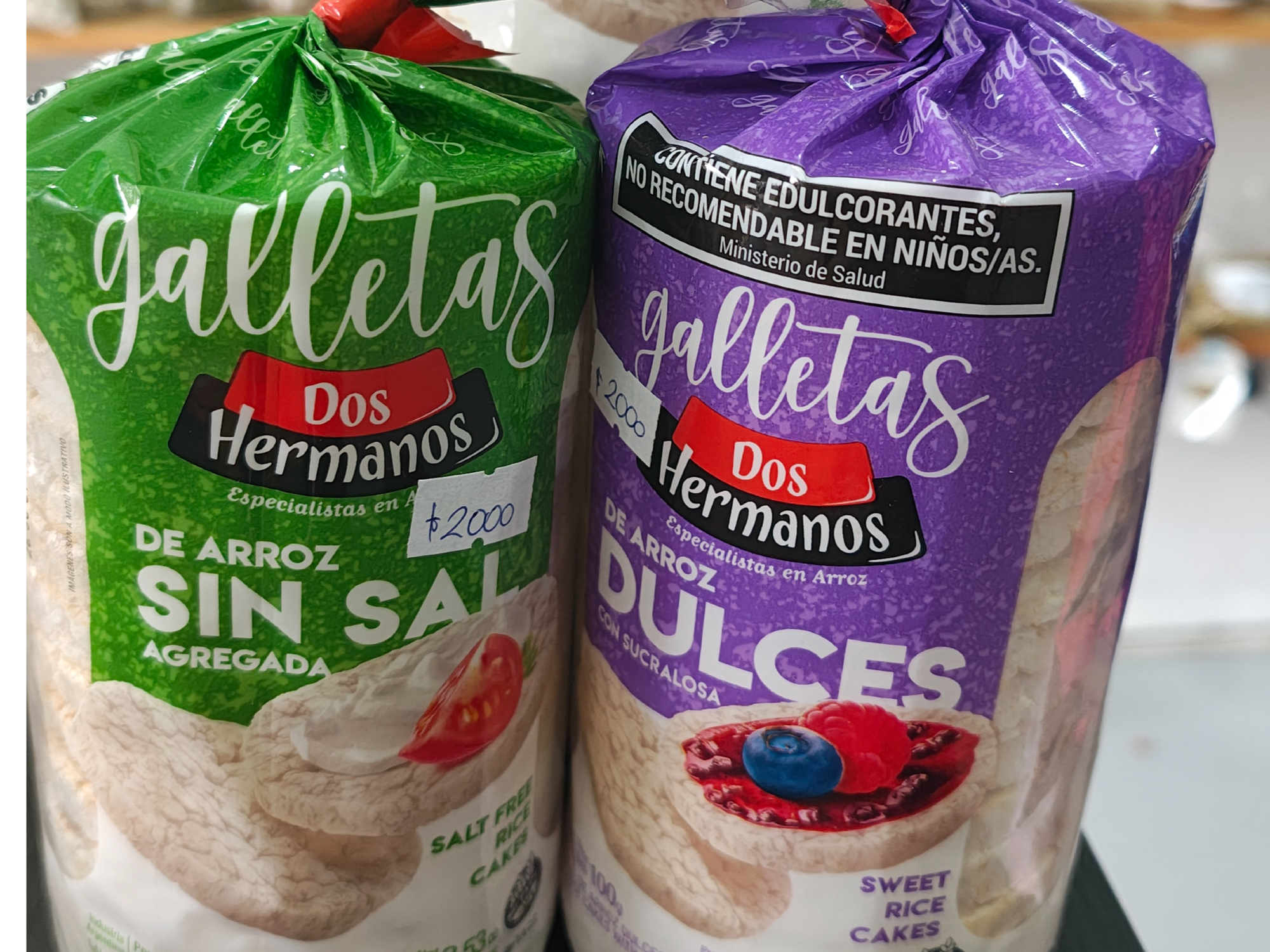 Discos de arroz