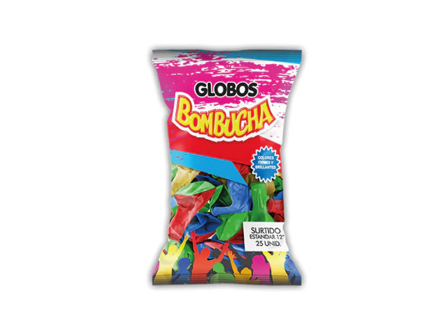 BOMBUCHA 12" MULTICOLOR X25U