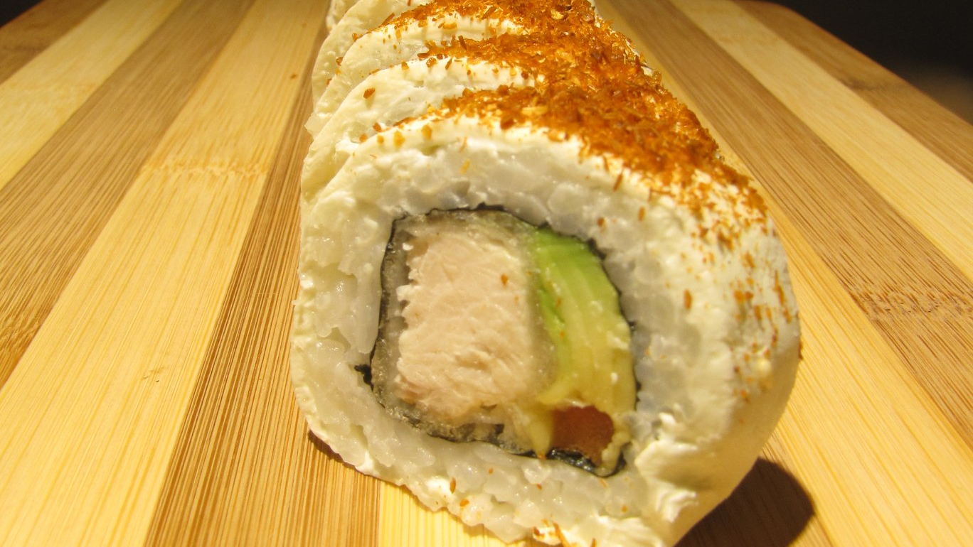 Rolls  envueltos en Queso  Crema