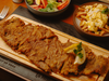 Milanesa con guarnición simple.