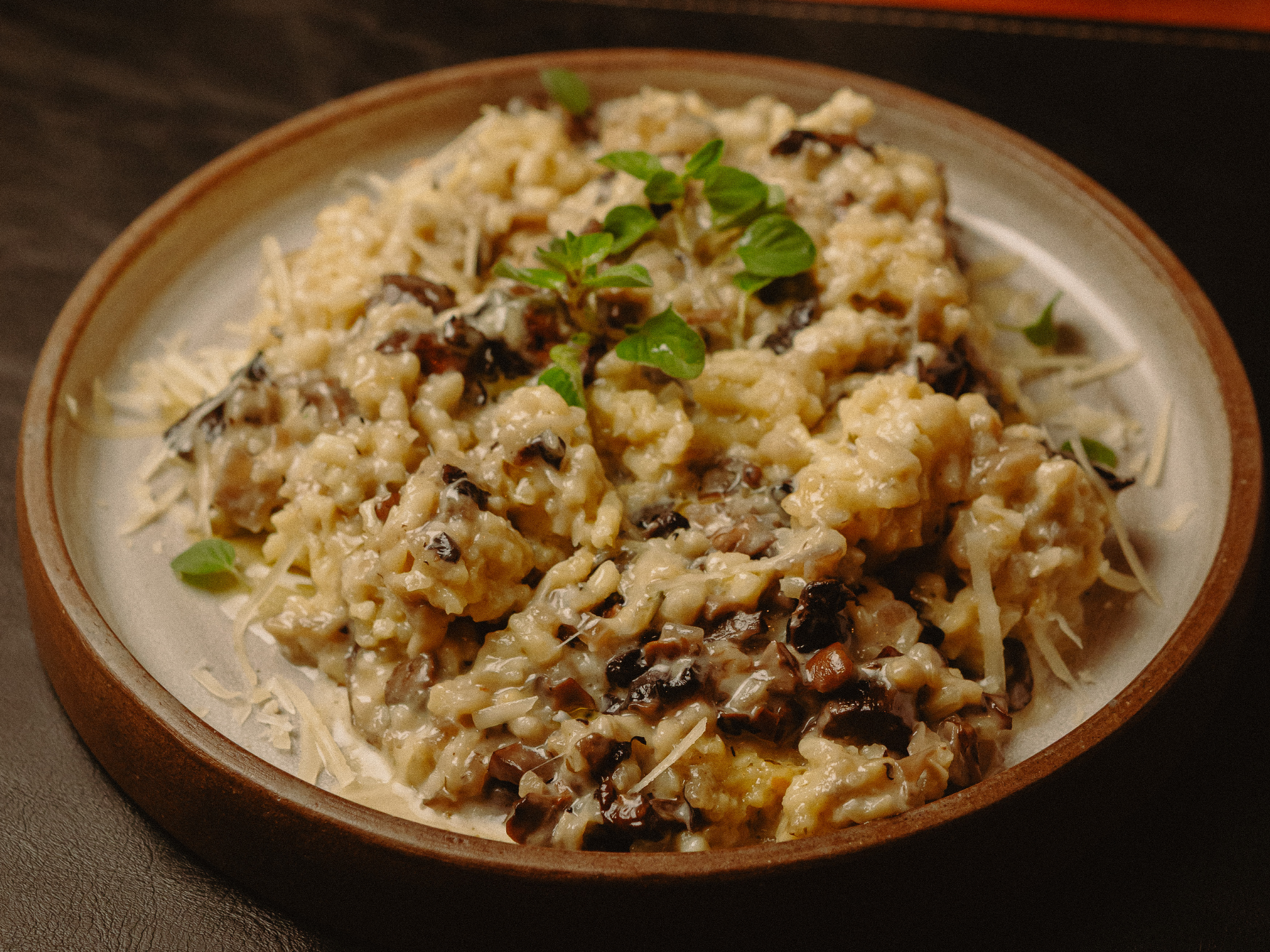 Risotto de hongos
