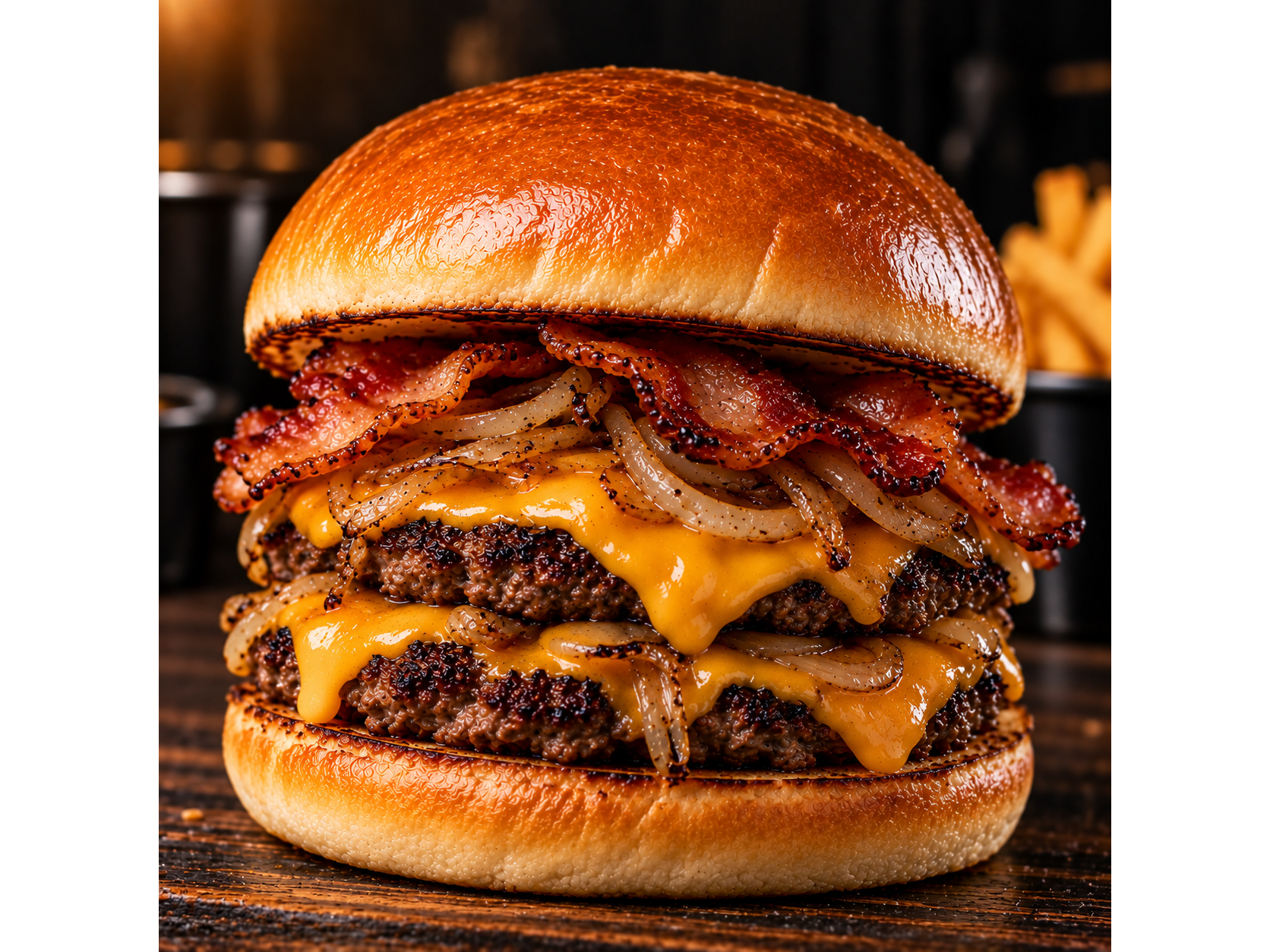Doble Oklahoma burger