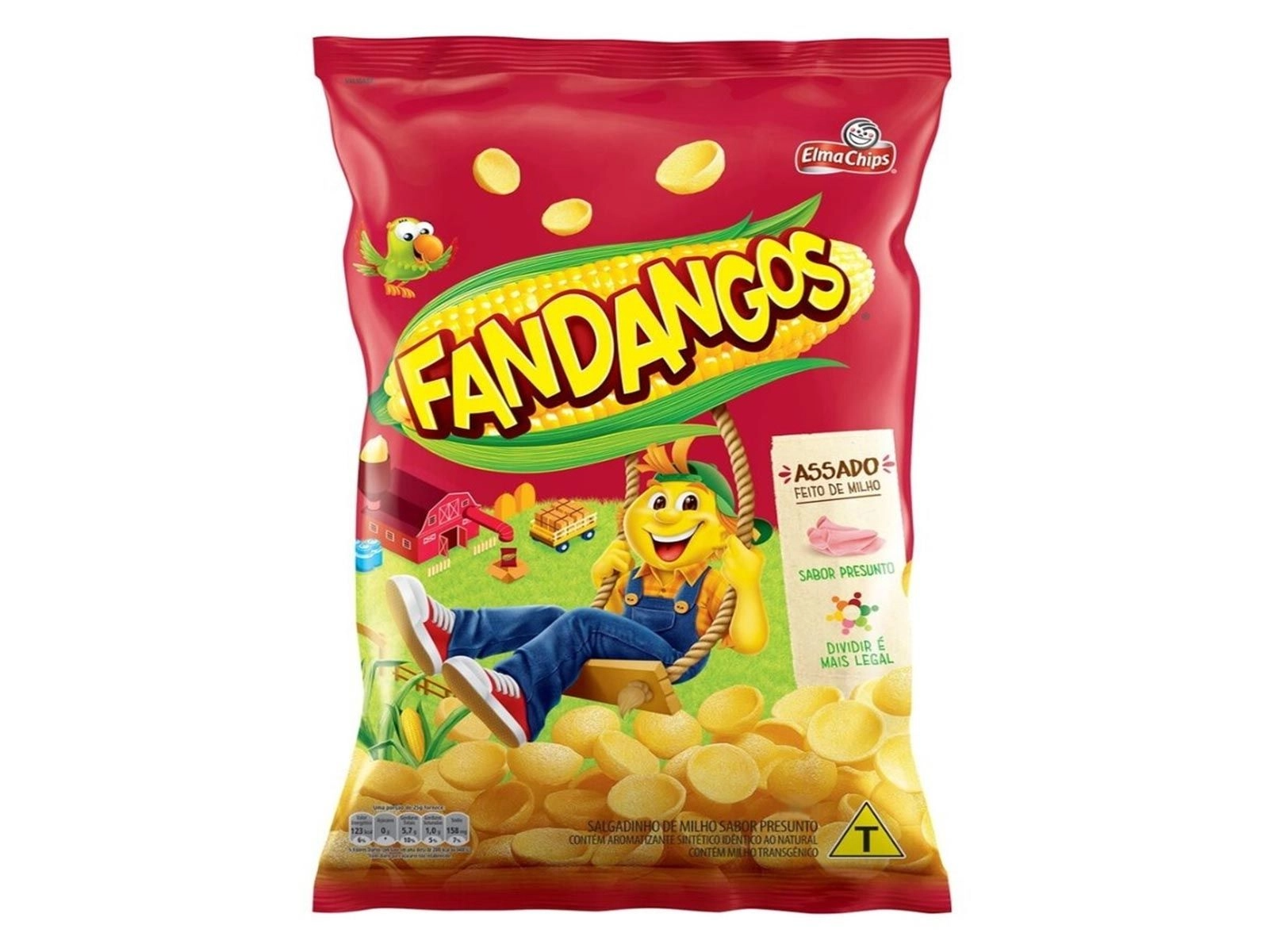 Salgadinho Fandangos Sabor Presunto 37g Elma Chips