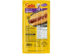 LINGUIÇA FININHA SADIA 215G (4 UNIDADES)