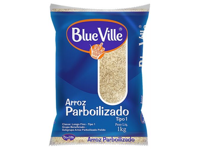 ARROZ PARBOILIZADO BLUE VILLE 1KG