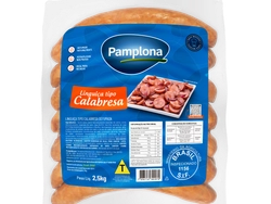 PACOTE LINGUIÇA CALABRESA PAMPLONA 2,5KG