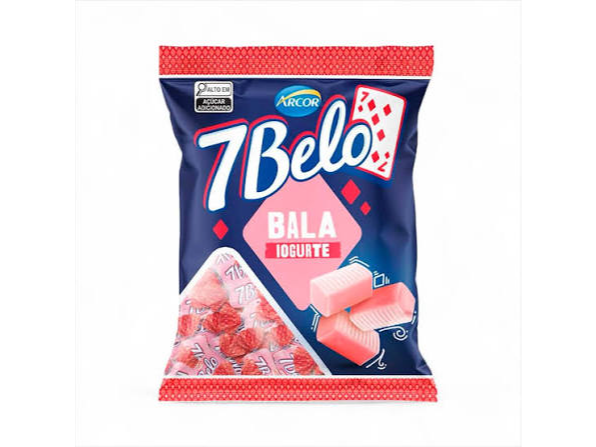 PACOTE DE BALA 7 BELO
