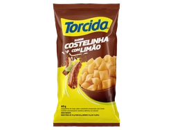 SALGADINHO TORCIDA COSTELINHA COM LIMÃO 60G