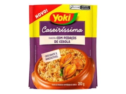 FAROFA YOKI COM PEDAÇOS DE CEBOLA CASEIRÍSSIMA 200G