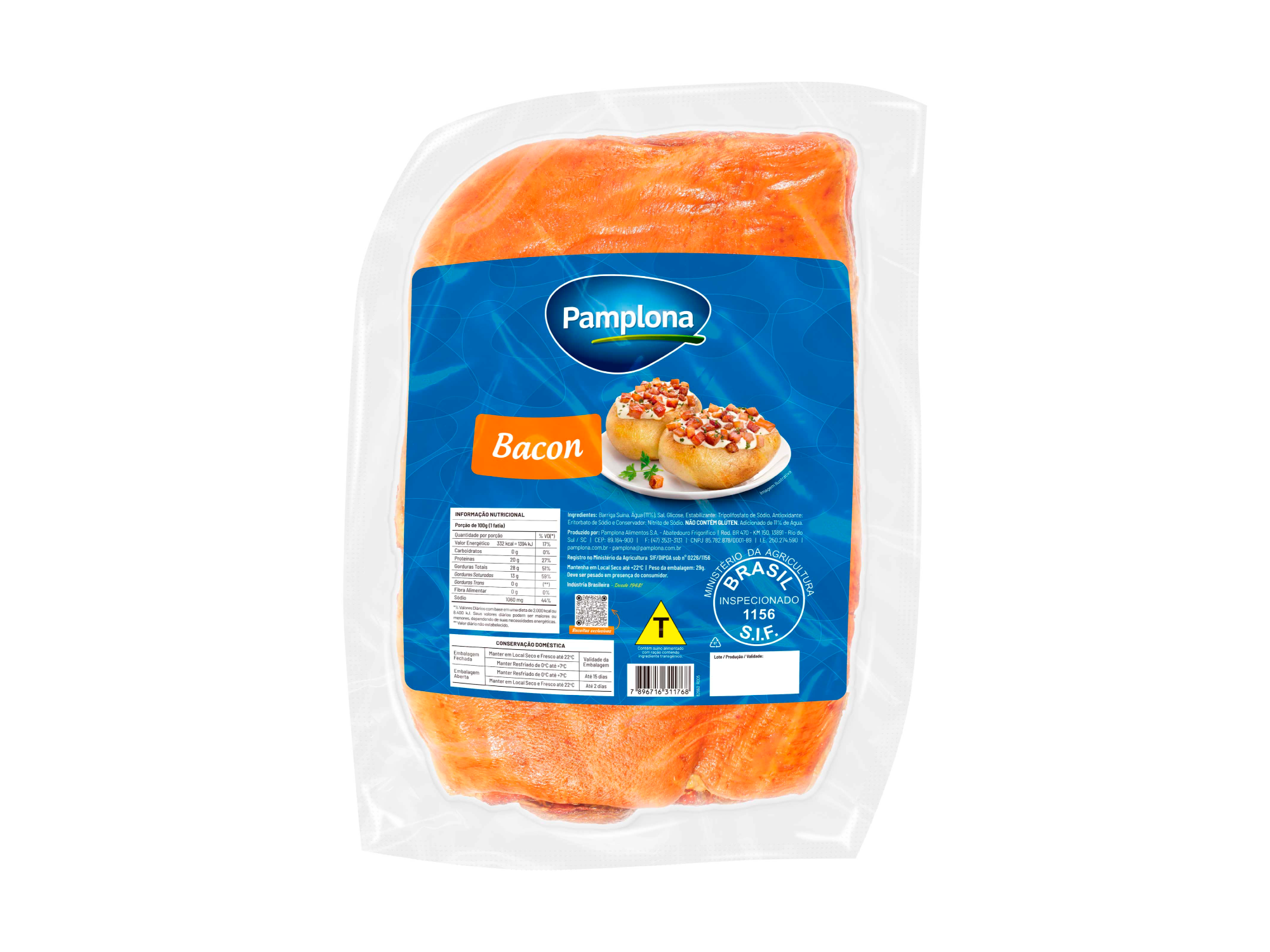 BACON PAMPLONA 1 KG
