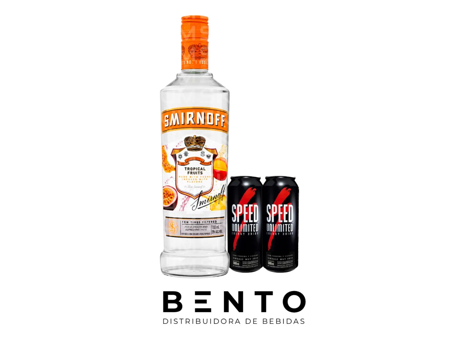 Promo Smirnoff Sabor + 2 speed XL