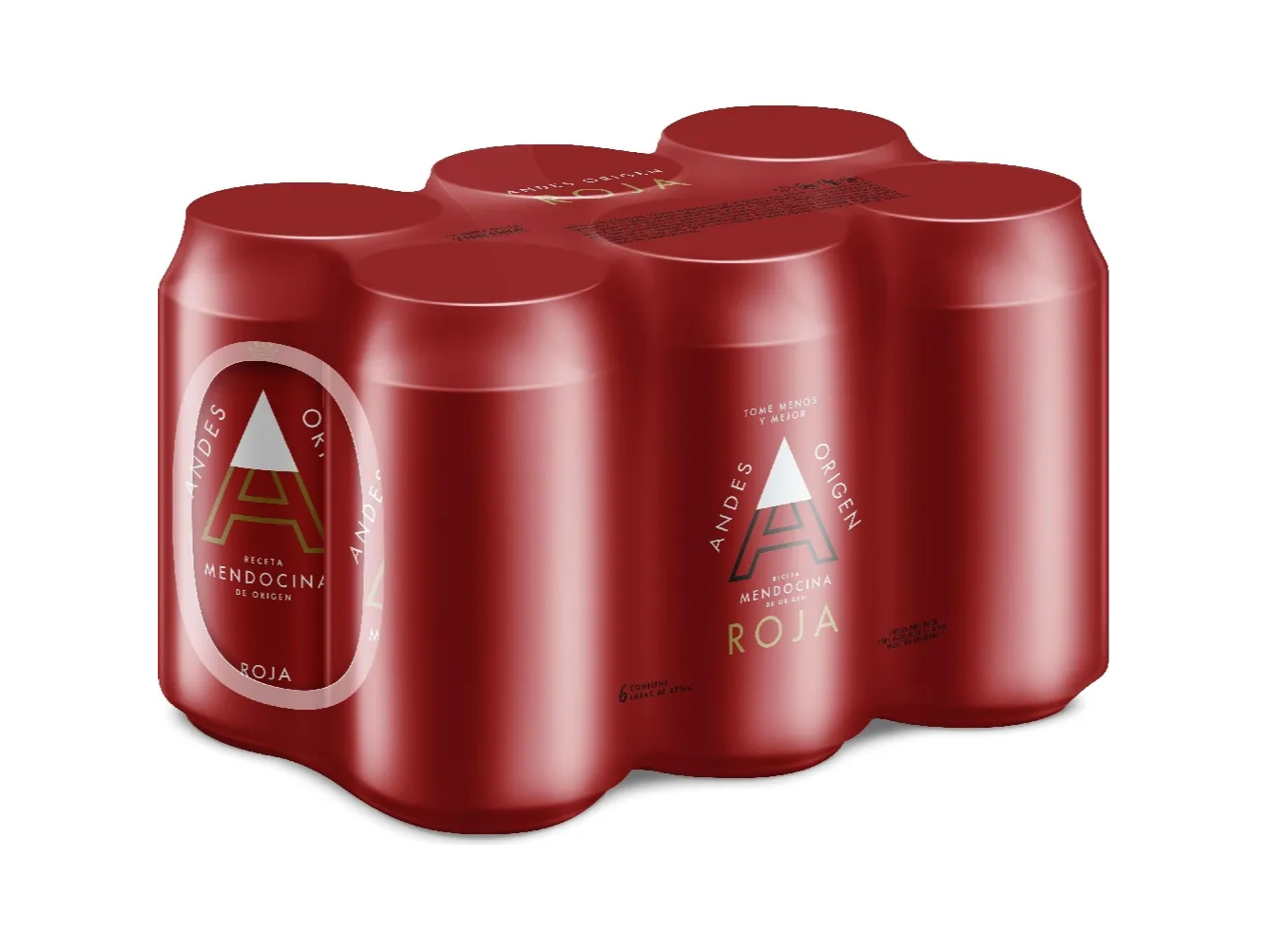 Sixpack Andes Roja
