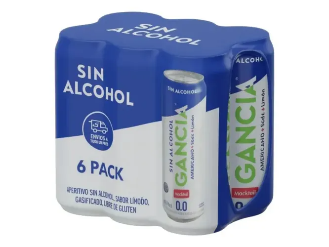 Sixpack Gancia (sin alcohol)