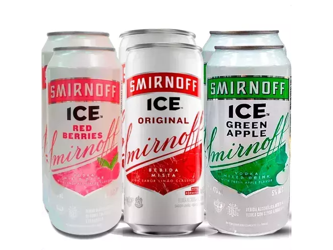 Sixpack Smirnoff lata
