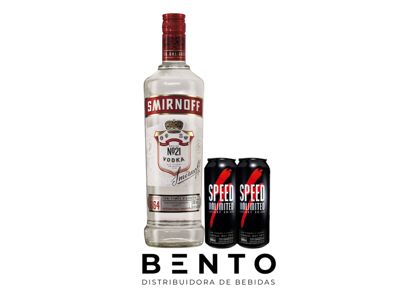 Promo Smirnoff Regular + 2 speed XL