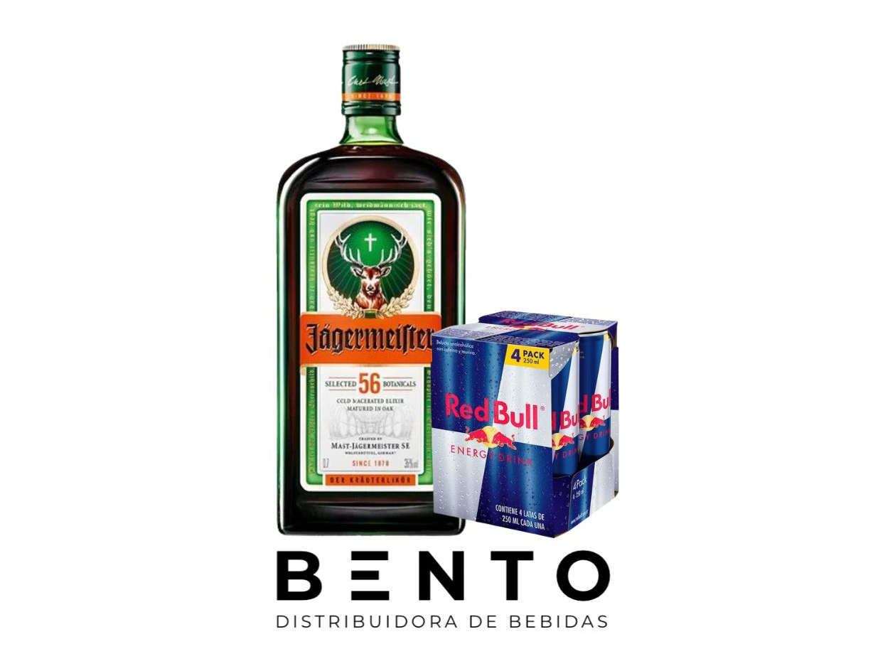 Promo Jager + 4 redbull 250ml