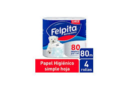 FELPITA PAP.HIG 4X80MTS