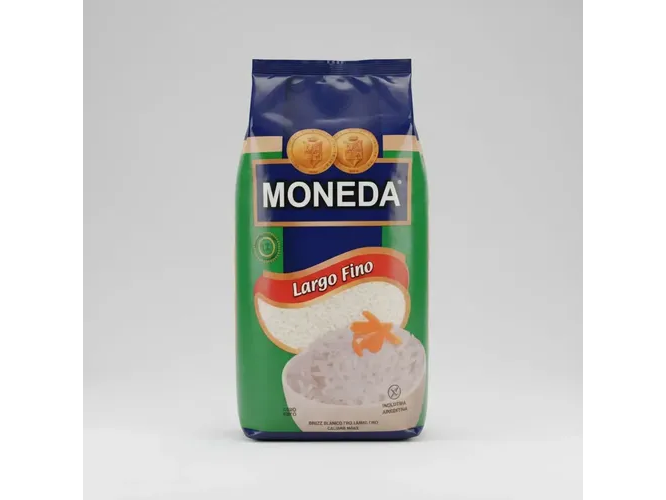 MONEDA ARROZ X1KG LARGO FINO