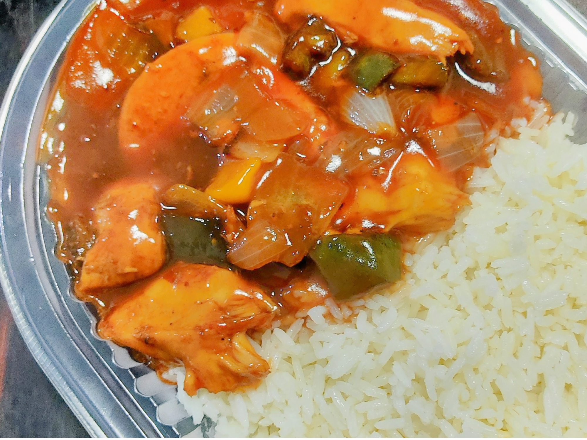 Agridulce Menú Pollo o Vegetariano