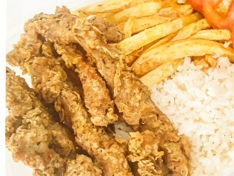 Chicharrón Menú Pollo o Vegetariano