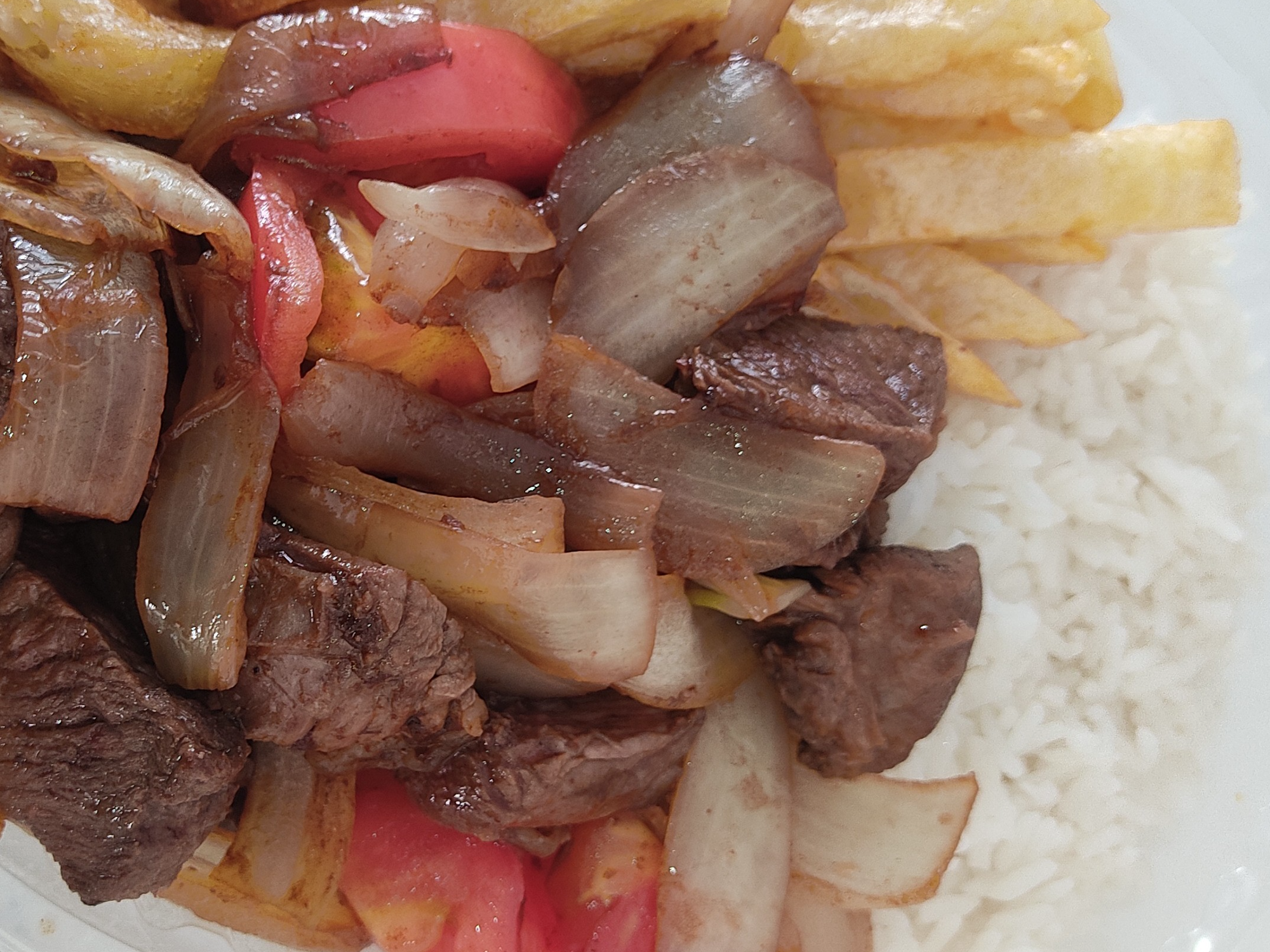 Saltado Menú Carne