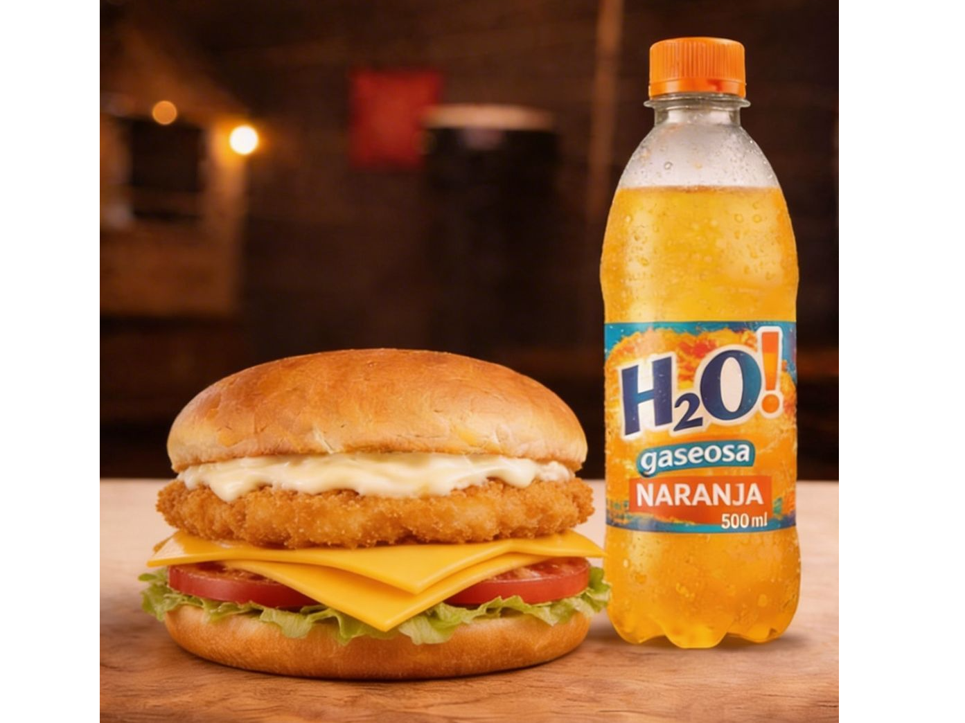 CRISPY CHICKEN BURGER