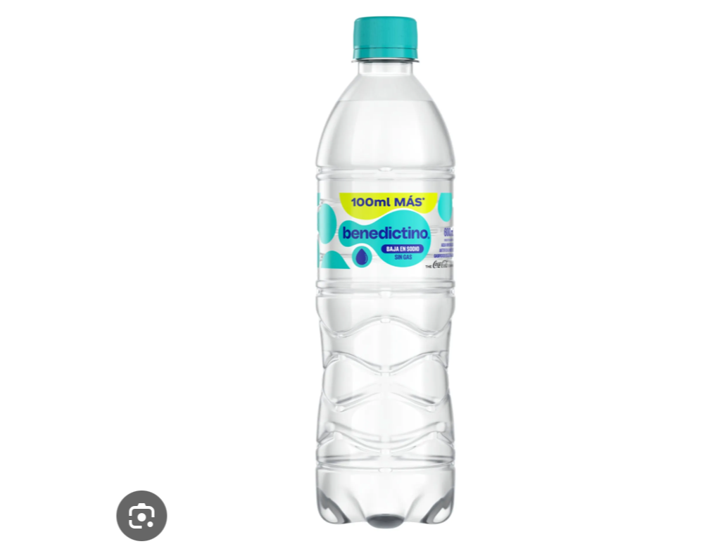 AGUA MINERAL BENEDICTINO CHICA