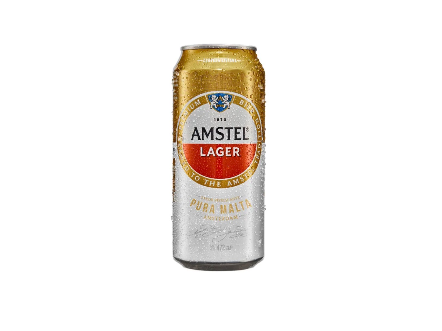 AMSTEL LATA 473 ML