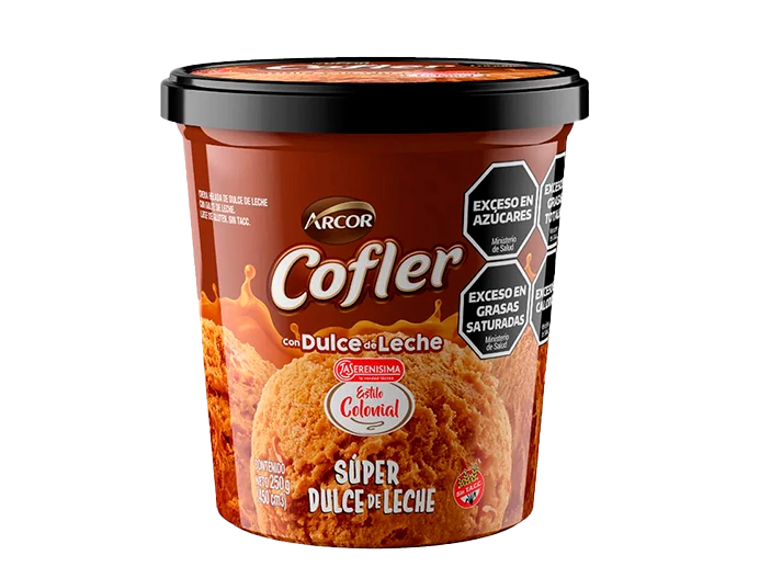GELATO DULCE DE LECHE COFLER