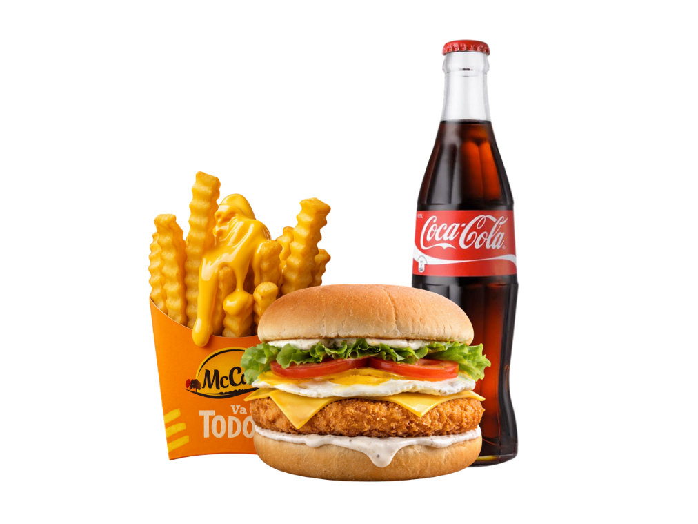 COMBO CRISPY RANCH BURGER