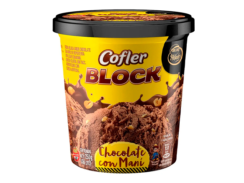 GELATO  COFLER CLOCK