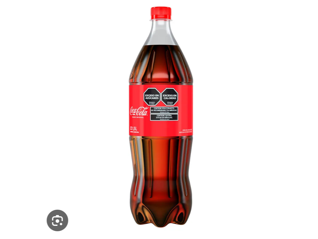 COCA LITRO Y MEDIO