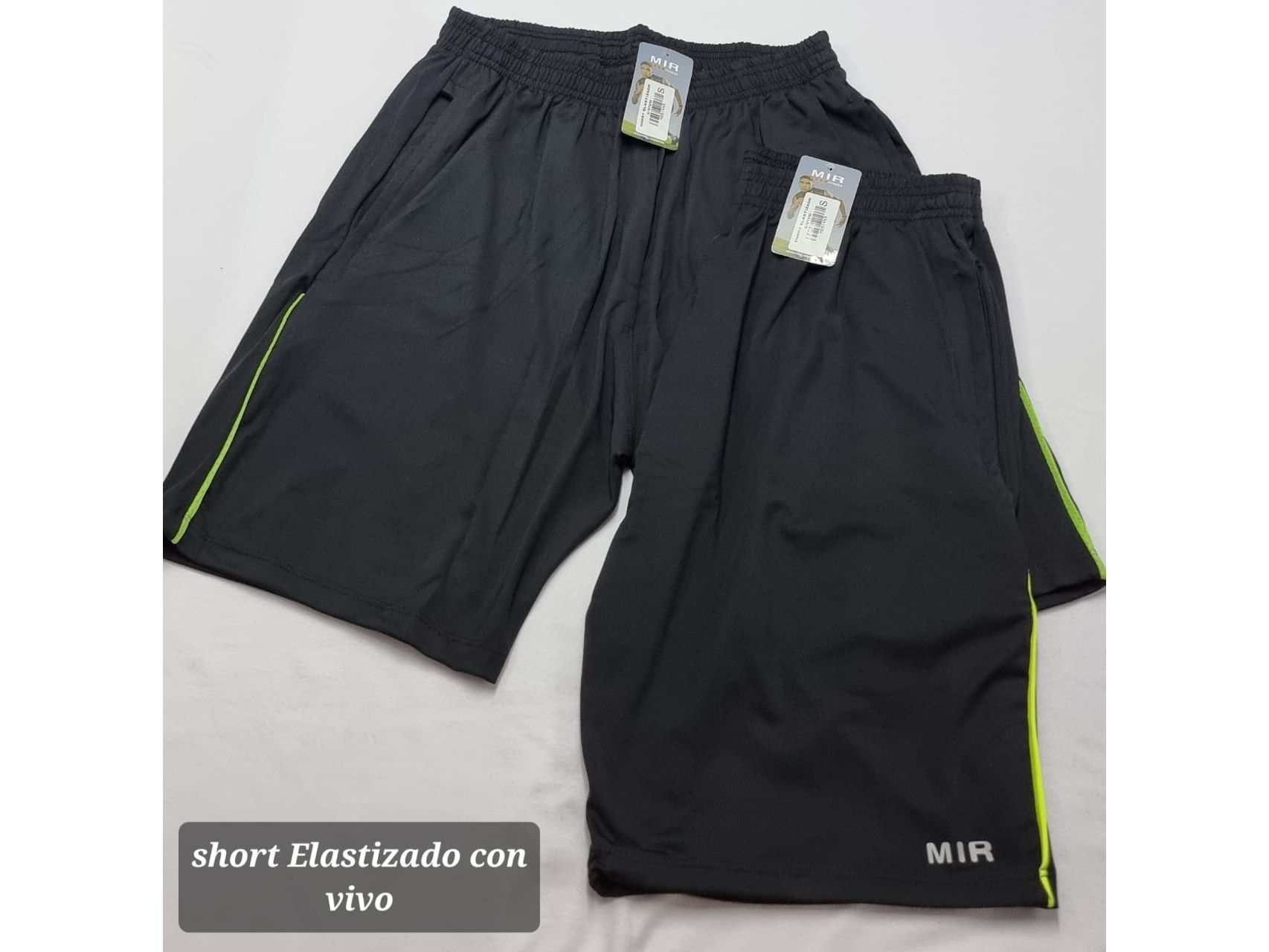 M9514 - SHORT ELASTIZADO CON VIVO