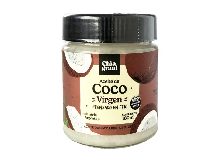 Aceite de coco virgen 180cc