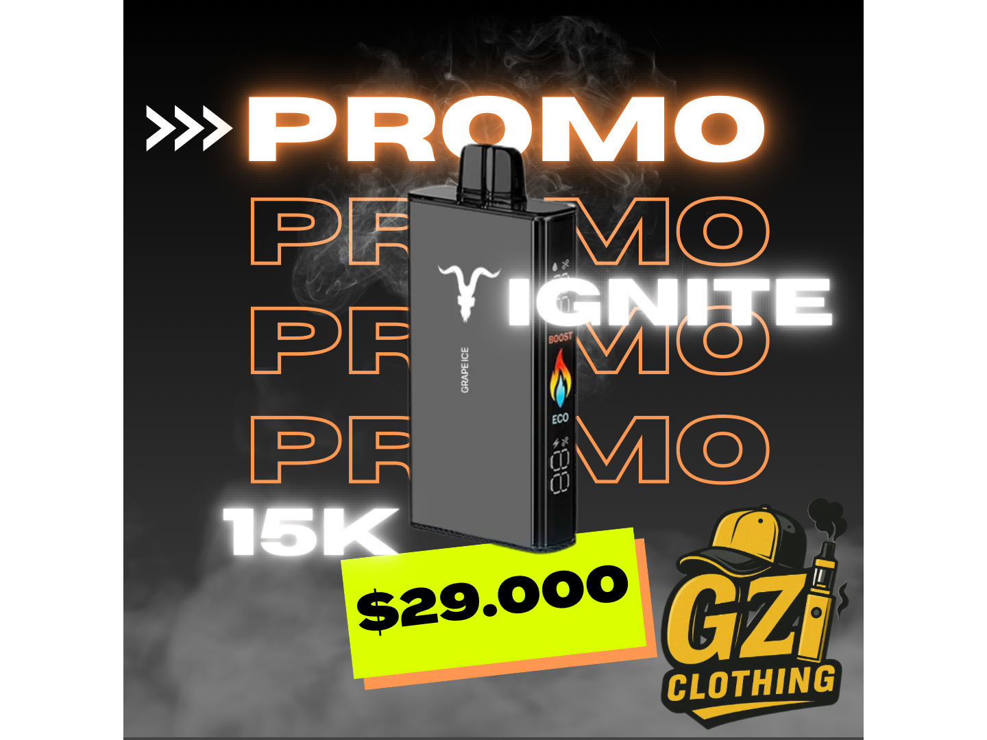 IGNITE 15K berry blast