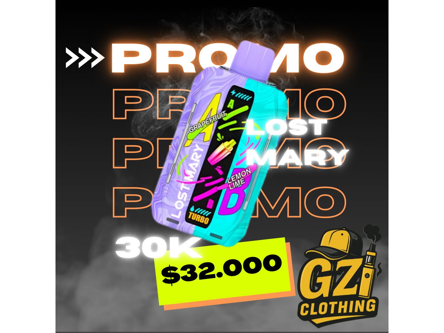 LOST MARY 30K  WATERMELON ICE