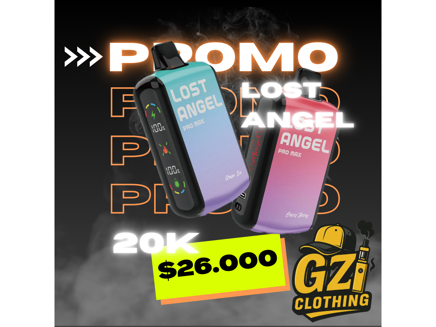 LOST ANGEL 20K PINEAPLE COCONUT ICE