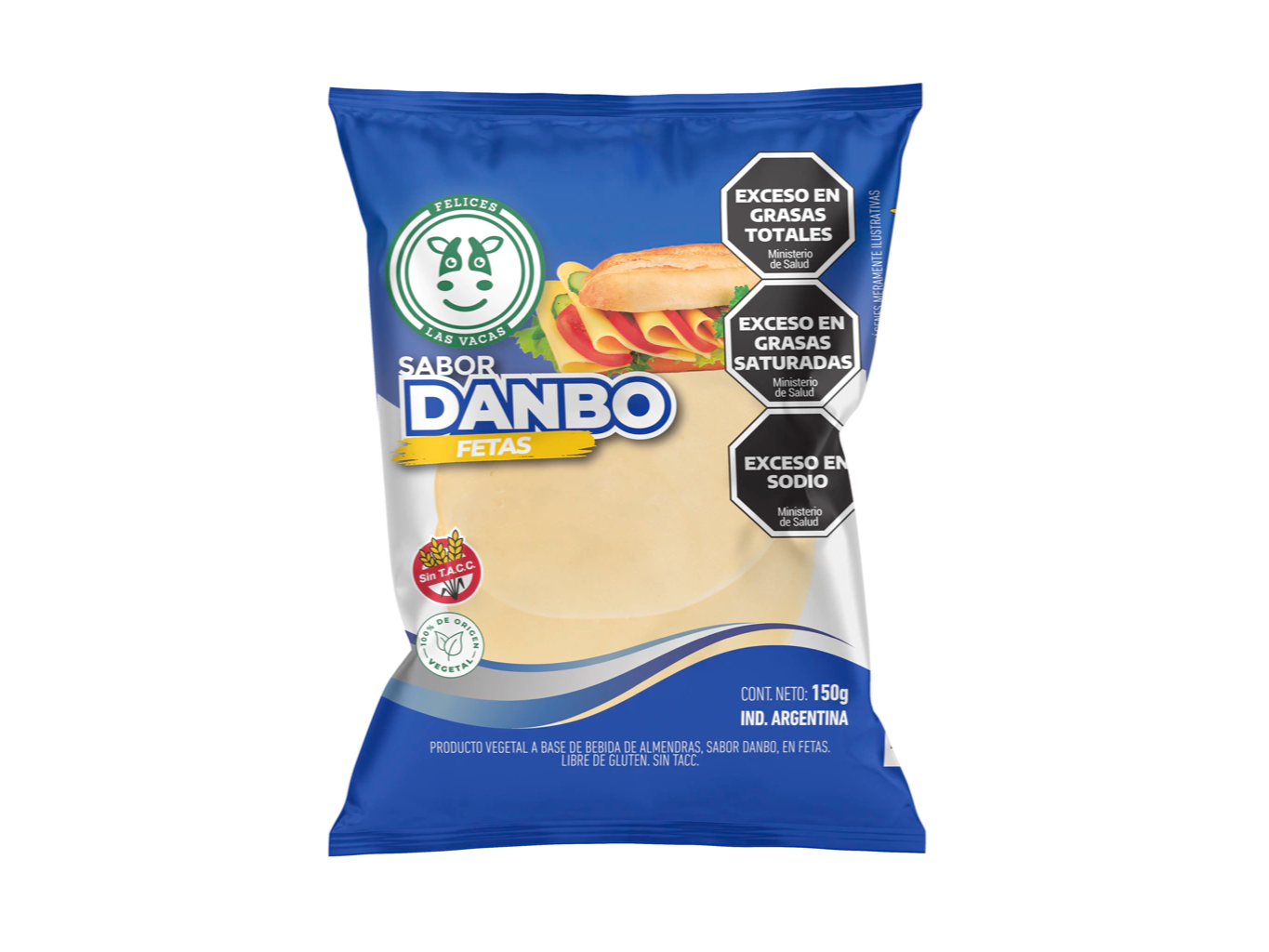 Queso Danbo en Fetas x 150g - Felices las Vacas