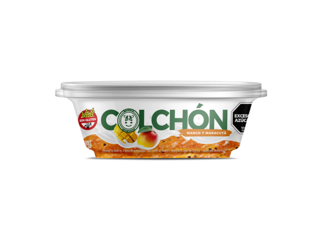 Yogur con Colchon de frutas x 125g - Felices las Vacas