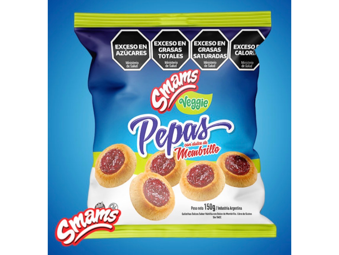 Pepas con membrillo x 120grs - Veggie sin tacc