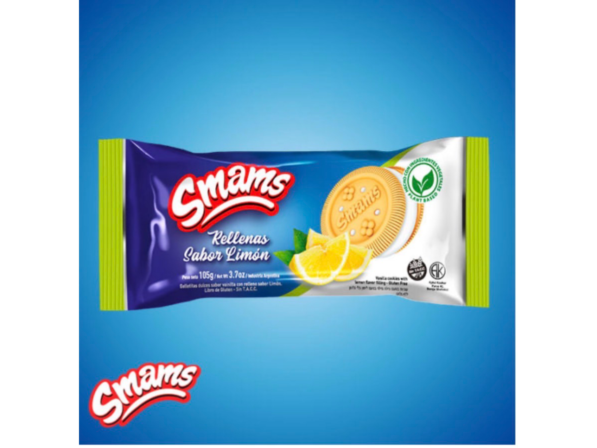 Galletas tipo Oreo x120grs sabor Vainilla - Veggie y sin tacc