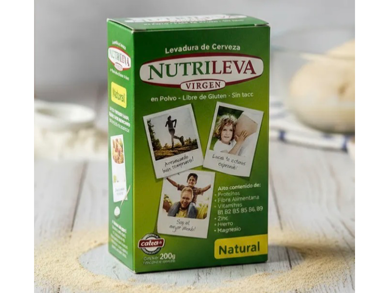 Levadura De Cerveza Natural Nutrileva 200 G Sin Tacc