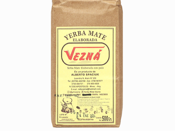 VEZNA - YERBA MATE x500grs