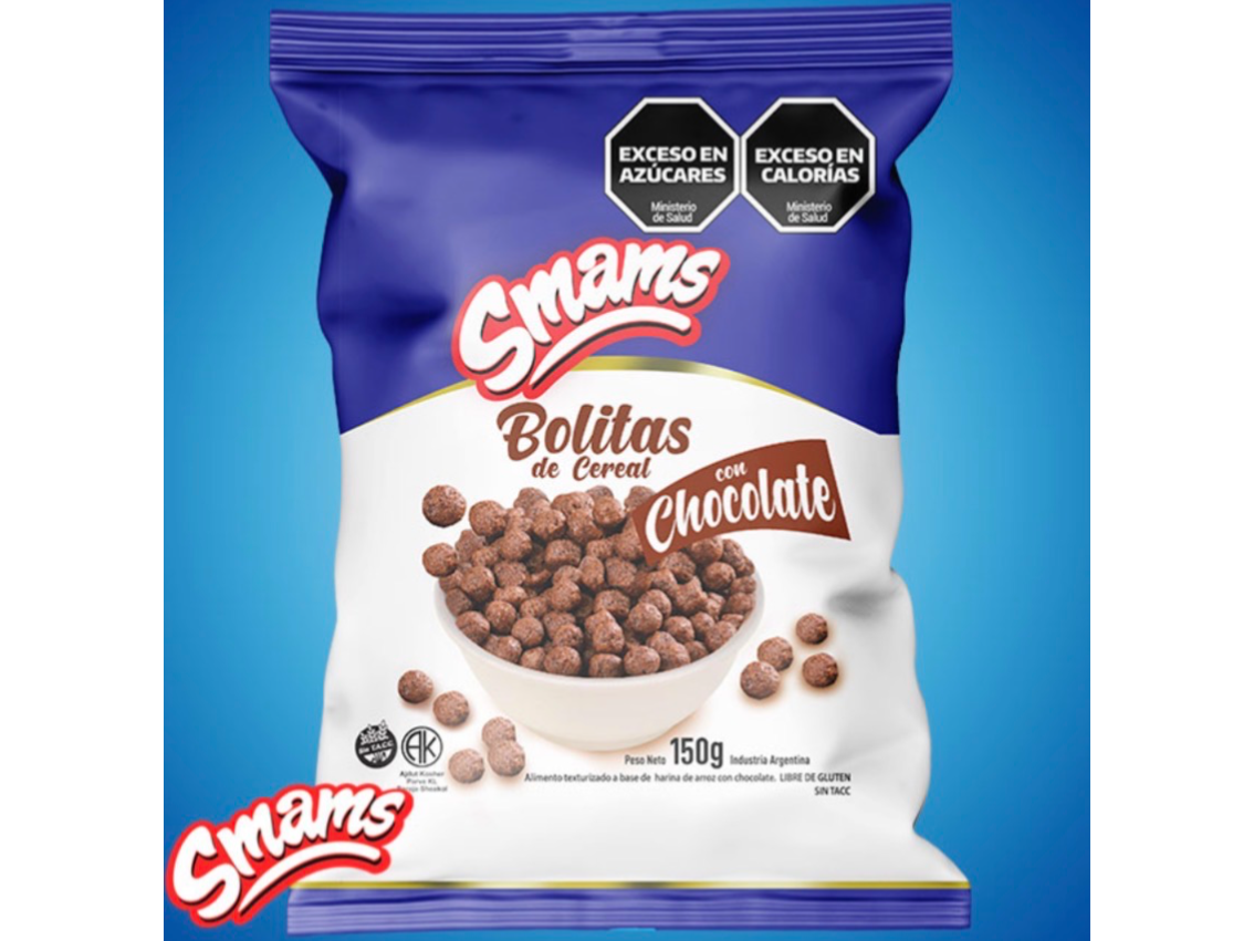 Bolitas de chocolate x150grs - Sin tacc