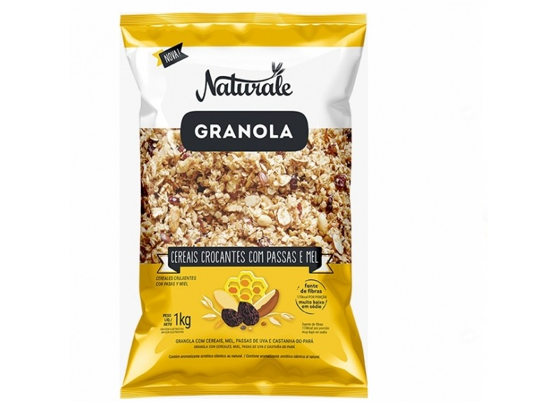 Granola Brasilera Pasas y Miel "Naturale" 1Kg