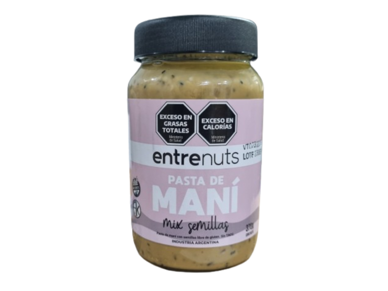 Pasta de Maní Mix Semillas “Entrenuts” – 370 g