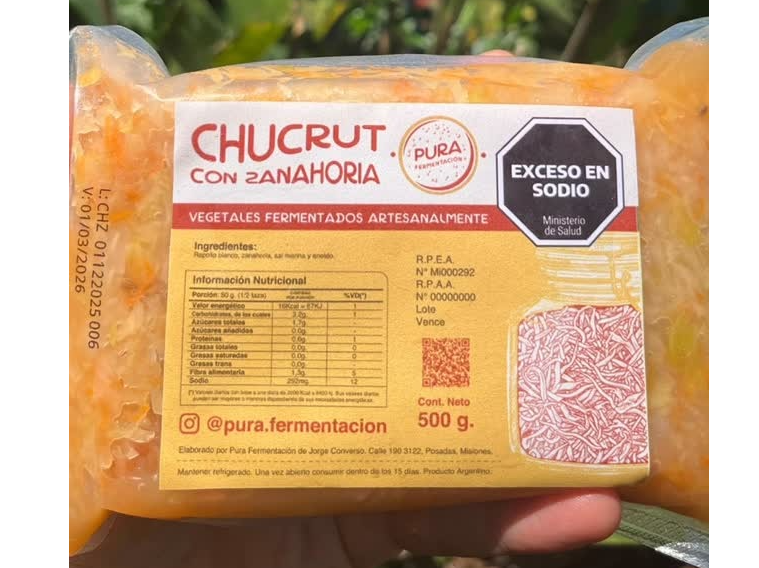 Chucrut con Zanahoria 350g
