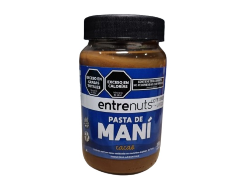Pasta de Maní Cacao “Entrenuts” – 380 g