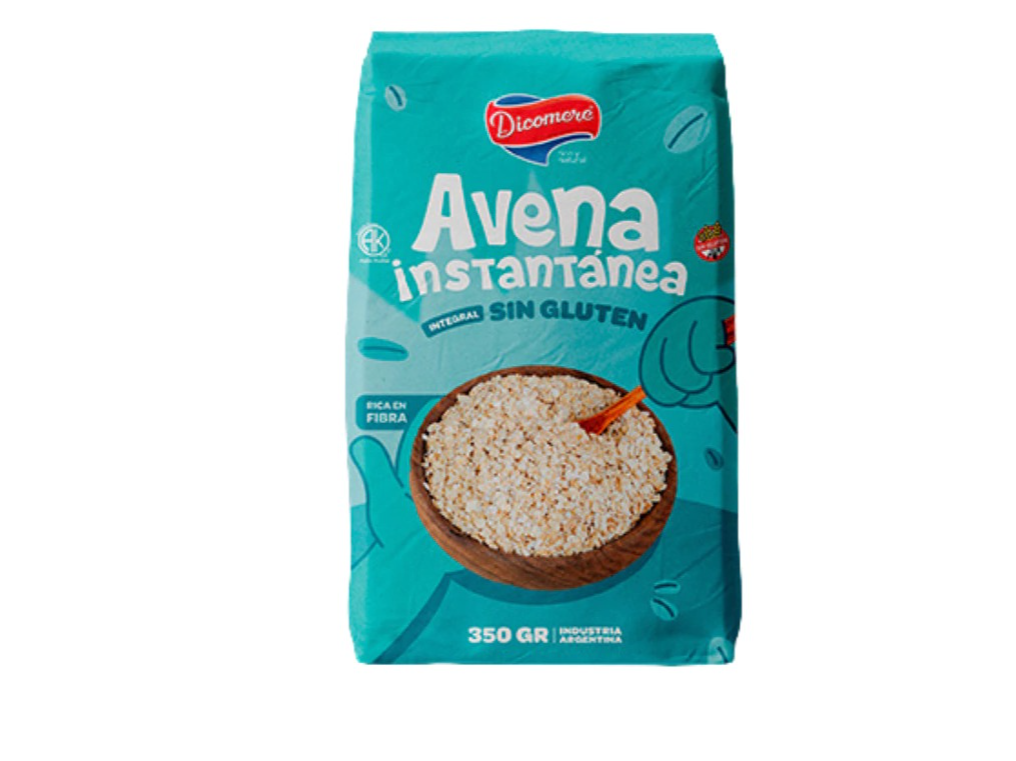 Avena Instantánea 350g – Dicomere